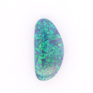 Unset Blue Green Purple Solid Australian Black Opal