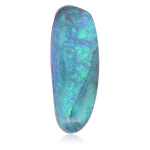 Unset Blue Green Boulder Opal