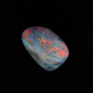 Unset Blue Green Yellow Orange Pink Solid Australian Boulder Opal