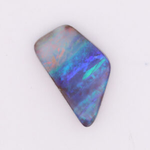 Unset Blue Green Purple Pink Solid Australian Boulder Opal