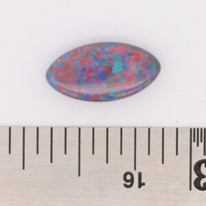 Unset Blue Green Red Purple Solid Australian Black Opal
