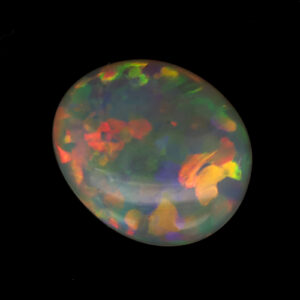 Blue Green Yellow Orange Solid Australian Unset Crystal Opal