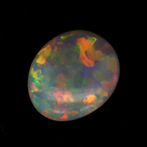 Blue Green Yellow Orange Solid Australian Unset Crystal Opal