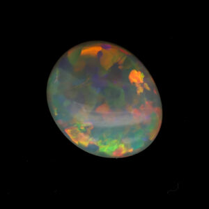 Blue Green Yellow Orange Solid Australian Unset Crystal Opal