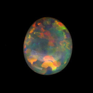 Blue Green Yellow Orange Solid Australian Unset Crystal Opal