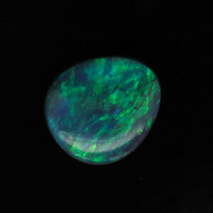 Blue Green Solid Australian Unset Black Opal