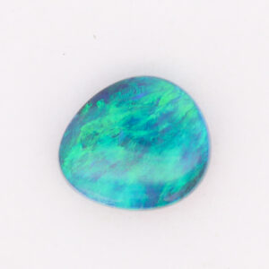 Blue Green Solid Australian Unset Black Opal