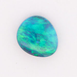 Blue Green Solid Australian Unset Black Opal