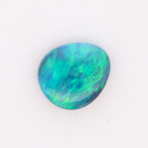Blue Green Solid Australian Unset Black Opal