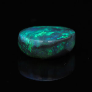 Blue Green Solid Australian Unset Black Opal