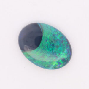 Blue Green Solid Australian Unset Black Opal