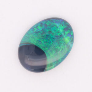 Blue Green Solid Australian Unset Black Opal