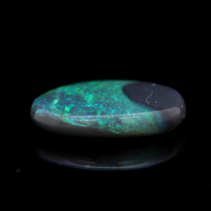 Blue Green Solid Australian Unset Black Opal