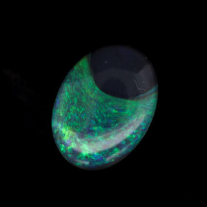Blue Green Solid Australian Unset Black Opal
