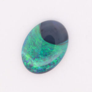Blue Green Solid Australian Unset Black Opal