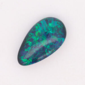 Blue Green Solid Australian Unset Black Opal