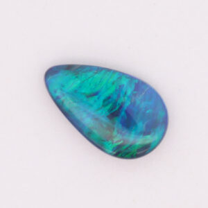 Blue Green Solid Australian Unset Black Opal