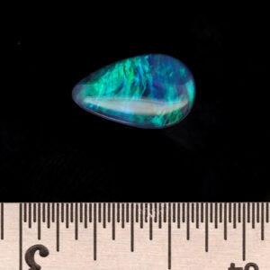 Blue Green Solid Australian Unset Black Opal