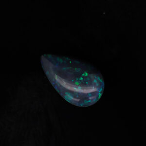 Blue Green Solid Australian Unset Black Opal