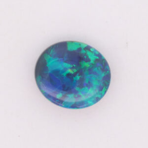 Blue Green Solid Australian Unset Black Opal