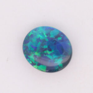 Blue Green Solid Australian Unset Black Opal
