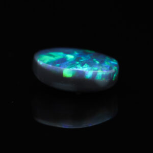 Blue Green Solid Australian Unset Black Opal
