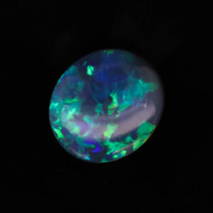 Blue Green Solid Australian Unset Black Opal