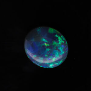 Blue Green Solid Australian Unset Black Opal