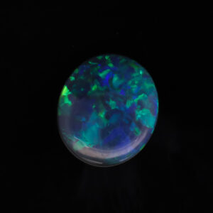 Blue Green Solid Australian Unset Black Opal