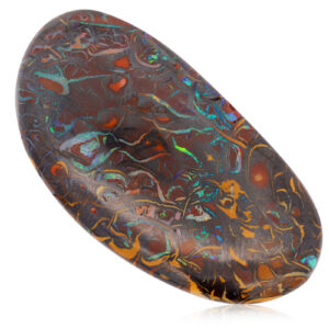 Unset Blue Green Boulder Opal Matrix