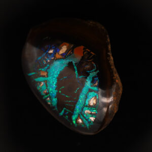 Unset Blue Green Boulder Opal Matrix Specimen