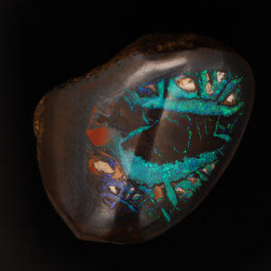 Unset Blue Green Boulder Opal Matrix Specimen