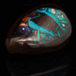 Unset Blue Green Boulder Opal Matrix Specimen