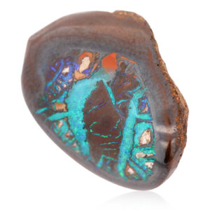 Unset Blue Green Boulder Opal Matrix Specimen