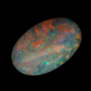 Unset Green Yellow Orange Red Crystal Opal