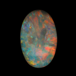 Unset Green Yellow Orange Red Crystal Opal