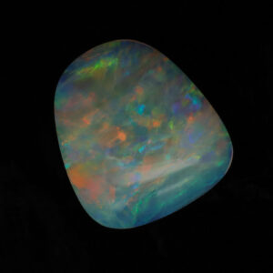 Unset Blue Green Yellow Orange Pink Crystal Opal
