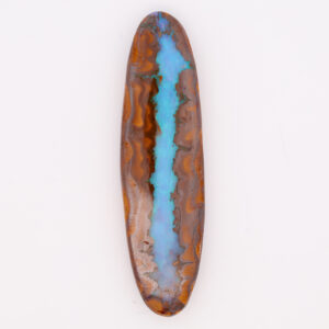 Unset Blue Green Boulder Opal