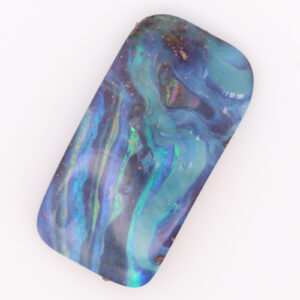 Unset Blue Green Purple Boulder Opal