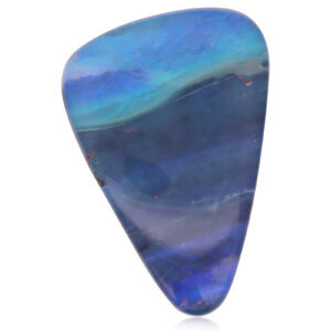 Unset Blue Purple Boulder Opal