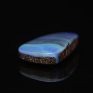 Unset Blue Purple Boulder Opal