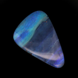 Unset Blue Purple Boulder Opal