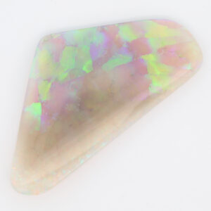 Unset Double Sided Blue Green Yellow Orange Pink Crystal Opal