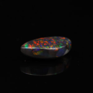 Blue Green Red Solid Australian Unset Black Opal