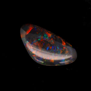 Blue Green Red Solid Australian Unset Black Opal