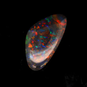 Blue Green Red Solid Australian Unset Black Opal