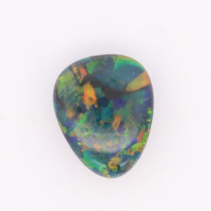 Blue Green Orange Australian Unset Black Opal