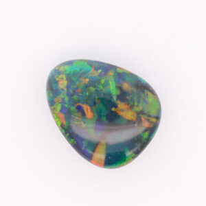 Blue Green Orange Australian Unset Black Opal