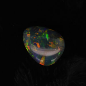 Blue Green Orange Australian Unset Black Opal