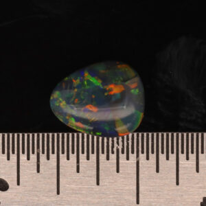 Blue Green Orange Australian Unset Black Opal